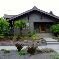 Native Garden with Pebbles - Portland, Oregon